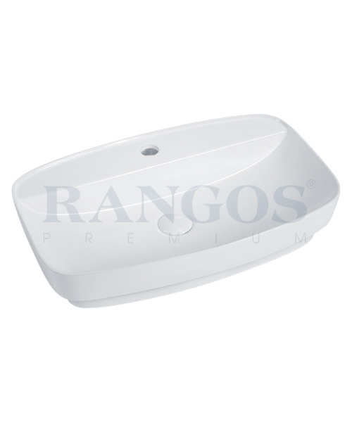 Chậu rửa lavabo bán âm bàn Rangos RG-80001