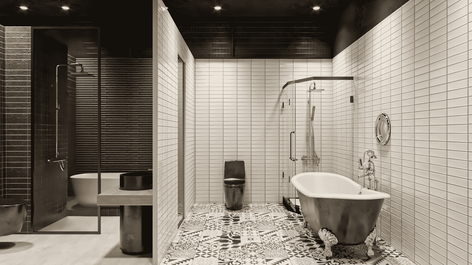 Muốn trải nghiệm thư giãn tuyệt vời sau những giờ làm việc mệt mỏi? Ghé thăm căn phòng vệ sinh hiện đại với bồn tắm tuyệt đẹp. Cùng giữ gìn sức khỏe và sắc đẹp sinh lực tràn đầy với không gian thật hoàn hảo.