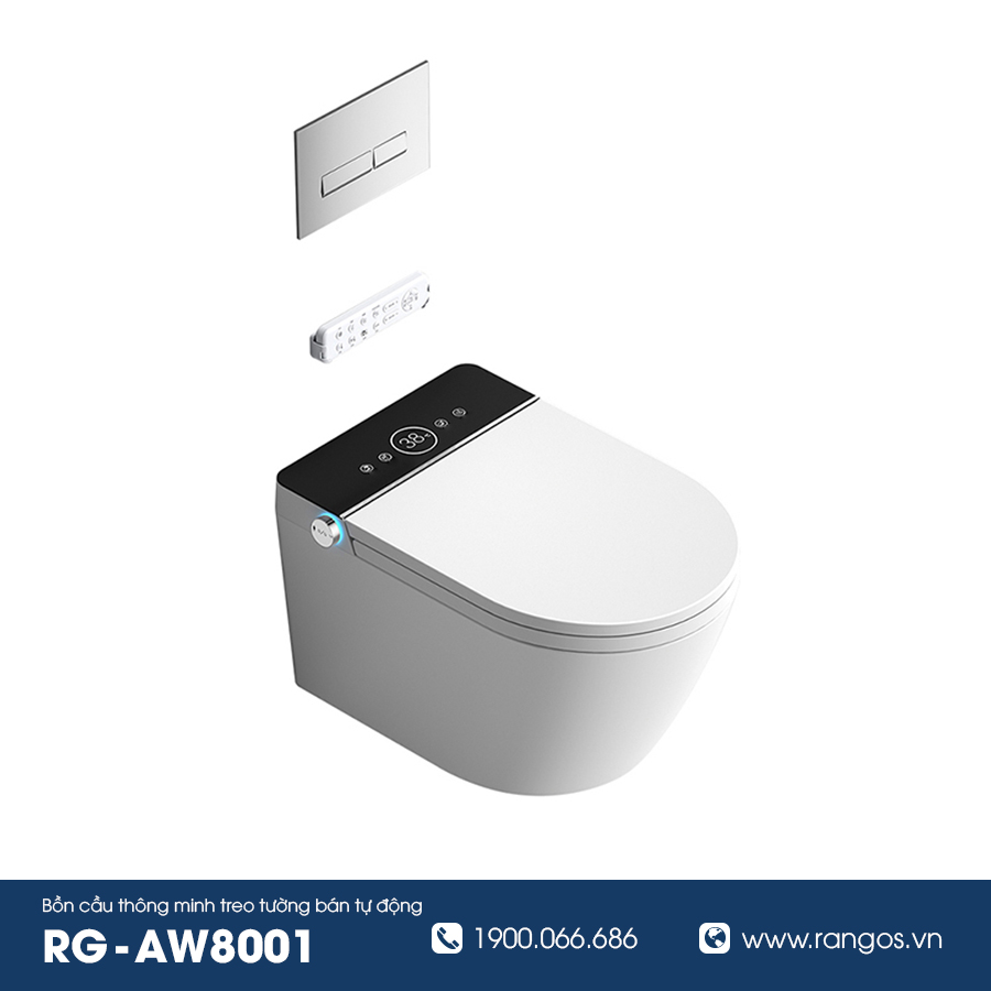 Bồn cầu thông minh bán tự động RG-AW8001