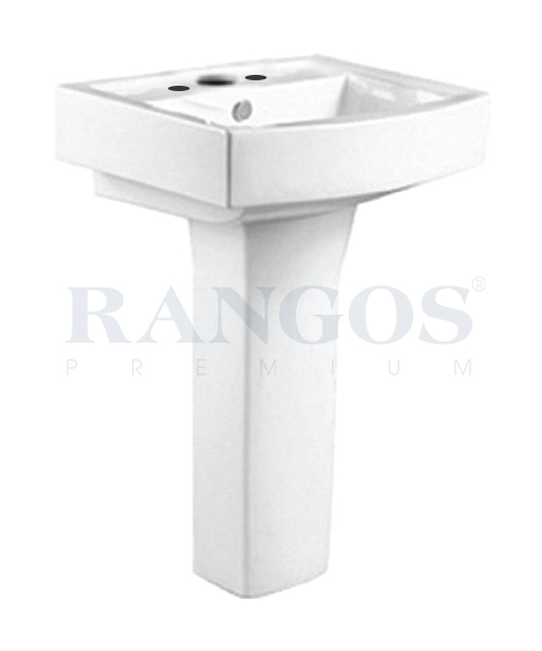 Chậu rửa lavabo chân dài Rangos RG-6007-3