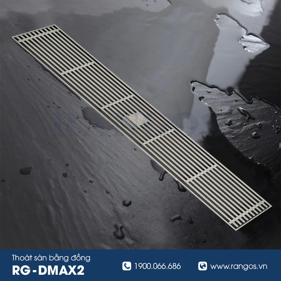 Thoát sàn nhà tắm cao cấp INOX 304 RG-DMAX2