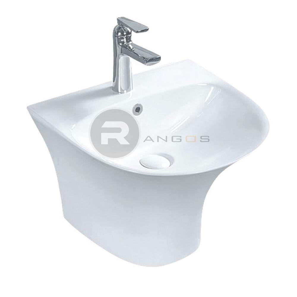 Chậu rửa liền chân Rangos RG-6108